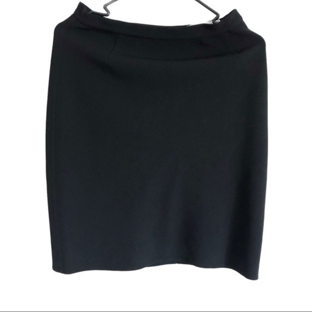 Michael Kors Made In Italy Wool Blend Black Skirt - Picture 5 of 6